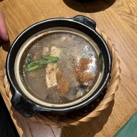 Shiitake soup - good one  at Vegan House - Schillerplatz in Dresden