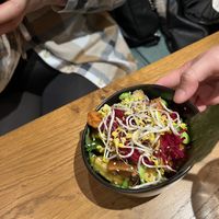 Tempeh in sauce - amazing !!  at Vegan House - Schillerplatz in Dresden