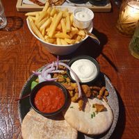 Vegetarische kebab at Proeflokaal Bregje in Meppel