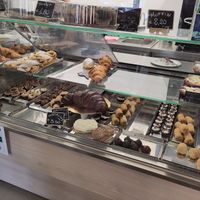 Delicious vegan pastries from their own bakery 😋 at Vegustibus in Rome