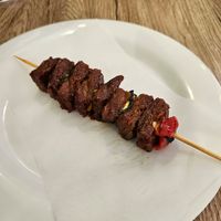 Skewer at Vegustibus in Rome