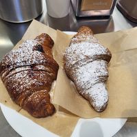 You can ask them to fill your croissant with jams they have available or get one that is already filled with something at Vegustibus in Rome