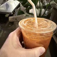 Thai tea   at Thai Vegan in Santa Monica