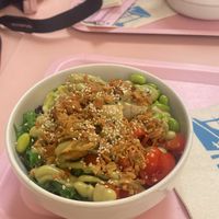 My handpicked vegan bowl   at Poke House in Rome