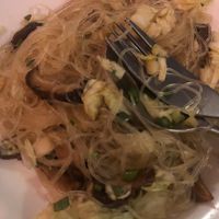 Spicy glass noodles at Peace in Arusha