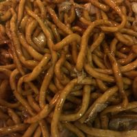 Fried vegetable noodles  at Peace in Arusha