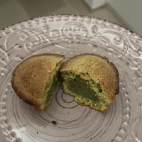 pistachio filling  at Bar Pasticceria Martinucci Laboratory in Alberobello