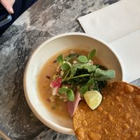 Pozole  at Madre in Amsterdam
