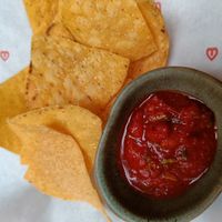 Chips to start with at Madre in Amsterdam