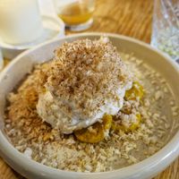 Fermented plantain at Madre in Amsterdam