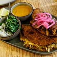 Birria quesatacos  at Madre in Amsterdam