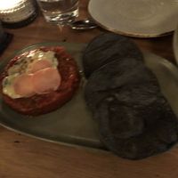 Tomato Apache Tostada   at Madre in Amsterdam