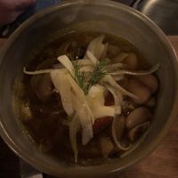 Braised butter beans  at Madre in Amsterdam