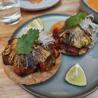 Tacos al pastor at Madre in Amsterdam