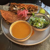 pulled 3d beef taco  at Madre in Amsterdam