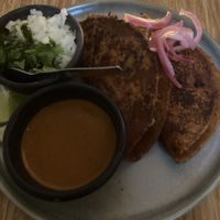 Tacos! All vegan  at Madre in Amsterdam