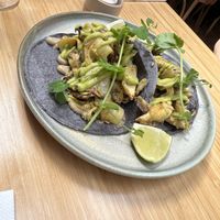 Artichoke Tacos  at Madre in Amsterdam