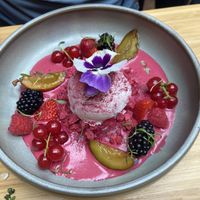 Mole rosa: nice, but has a dominant coconut flavour. at Madre in Amsterdam