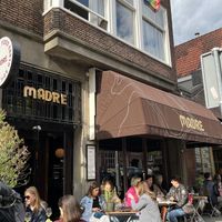 Outside  at Madre in Amsterdam