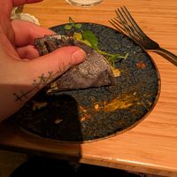 "no pork" tacos - delish! at Madre in Amsterdam