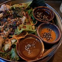 Dumplings platter at Caphe HOA 1 in Berlin