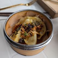 Gyozas (nothing special) at Caphe HOA 1 in Berlin