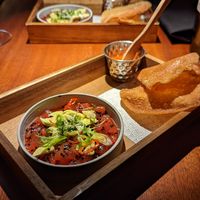 Salsa with avocado and chips at Food Cellar in Reykjavik