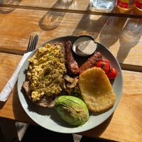 Vegan big breakfastt  at Stand By Me in Canberra