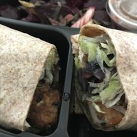 chipotle tofu wrap + salsa insted of chipotle sauce at Heartbeet in Houston