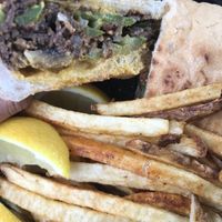 philly cheesestek waz aaaite at Heartbeet in Houston