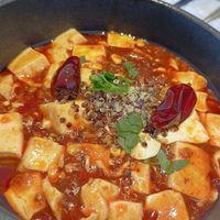 mapo tofu at Haiyuexuan Healthy Vegetarian Restaurant -  店海悦轩健康素食餐厅 in Zhongshan