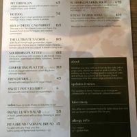 Menu 8-4-2022  at Kula in Rotterdam