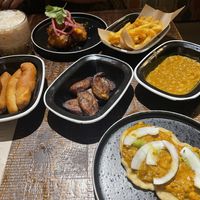 All the small plates    at Turtle Bay in Birmingham