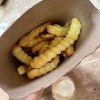 Fries and 🌱 mayo  at Theory in Levallois-perret