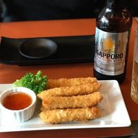 tofu tempura at Marpha Sushi & Nepali Kitchen in Bruges