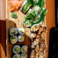 Heel lekkere marpha veggie combi #Veganuary at Marpha Sushi & Nepali Kitchen in Bruges