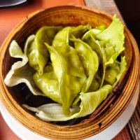 Veggie gyoza at Marpha Sushi & Nepali Kitchen in Bruges