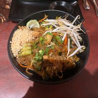 pad thai  at Marpha Sushi & Nepali Kitchen in Bruges