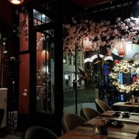 Decor at Marpha Sushi & Nepali Kitchen in Bruges