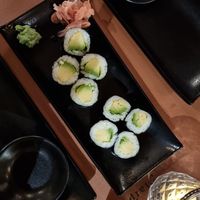 Avocado maki at Marpha Sushi & Nepali Kitchen in Bruges