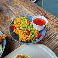 Salt and pepper bites at Vegan House in Chester