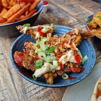 Southern fried bites at Vegan House in Chester