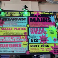 Menu  at Vegan House in Chester