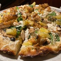 Thai Chik’n Pizza at Pi Vegan Pizzeria in Seattle