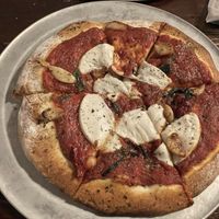 This was good, but not nearly as good compared to the potato pizza.. the cheese is just so drastically different already  at Pi Vegan Pizzeria in Seattle