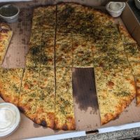 Bread sticks at Pi Vegan Pizzeria in Seattle