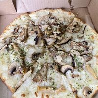 Pizza of the month: Shroom Truffle Shuffle   at Pi Vegan Pizzeria in Seattle