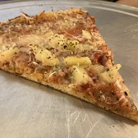 Hawaiian style  at Pi Vegan Pizzeria in Seattle