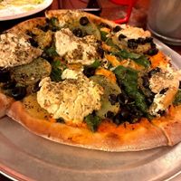 sunny day pizza at Pi Vegan Pizzeria in Seattle