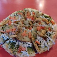 Pesto Pizza at Pi Vegan Pizzeria in Seattle